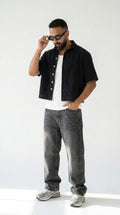 BOXFIT BLACK SHIRT