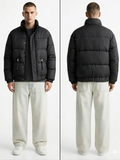 BLACK PUFFER JACKET