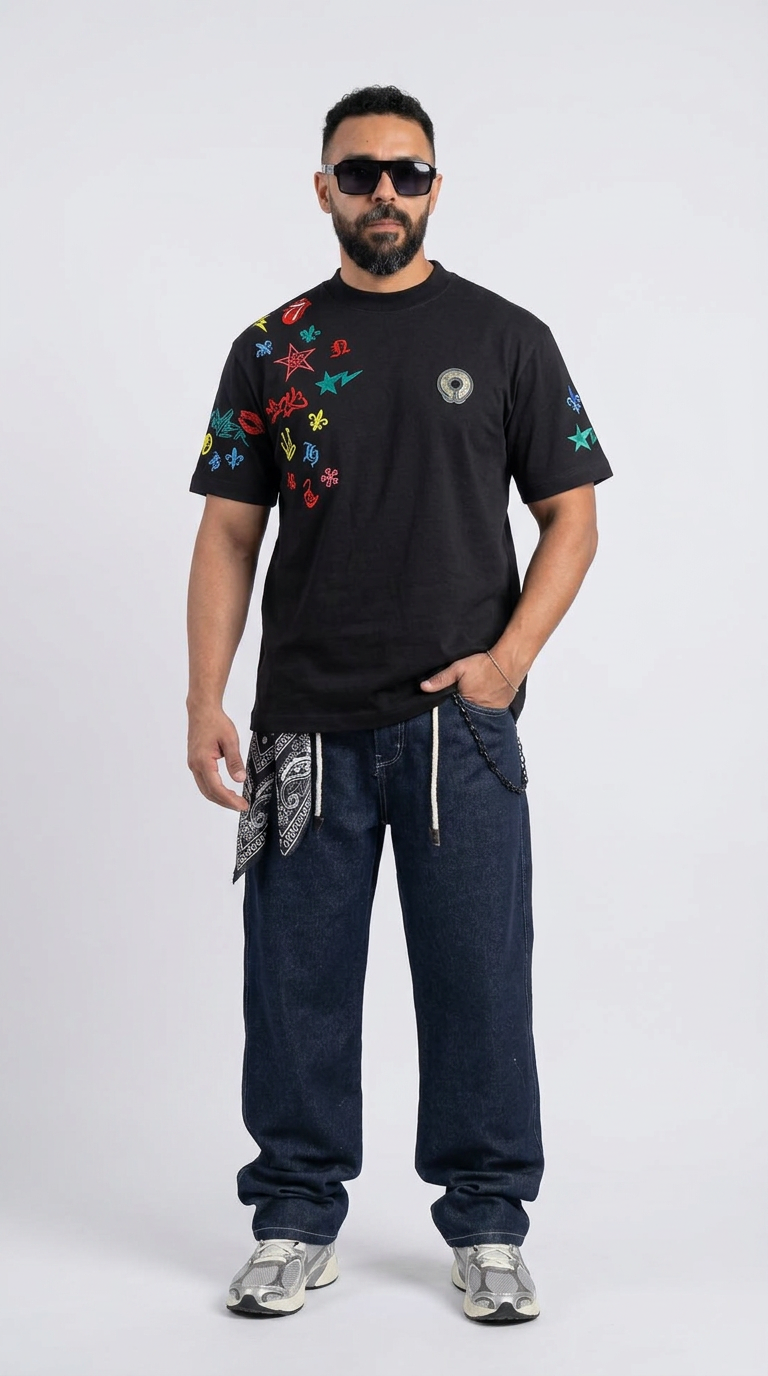 BLACK T-SHIRT