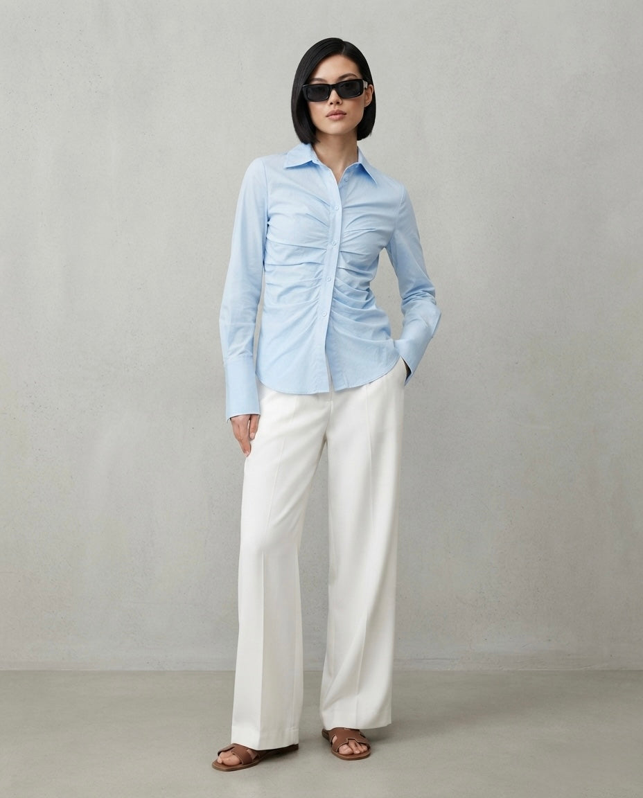 Baby-blue Shirt