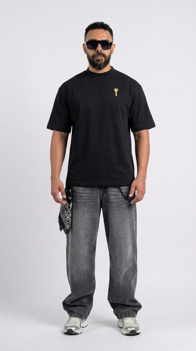BLACK T-SHIRT