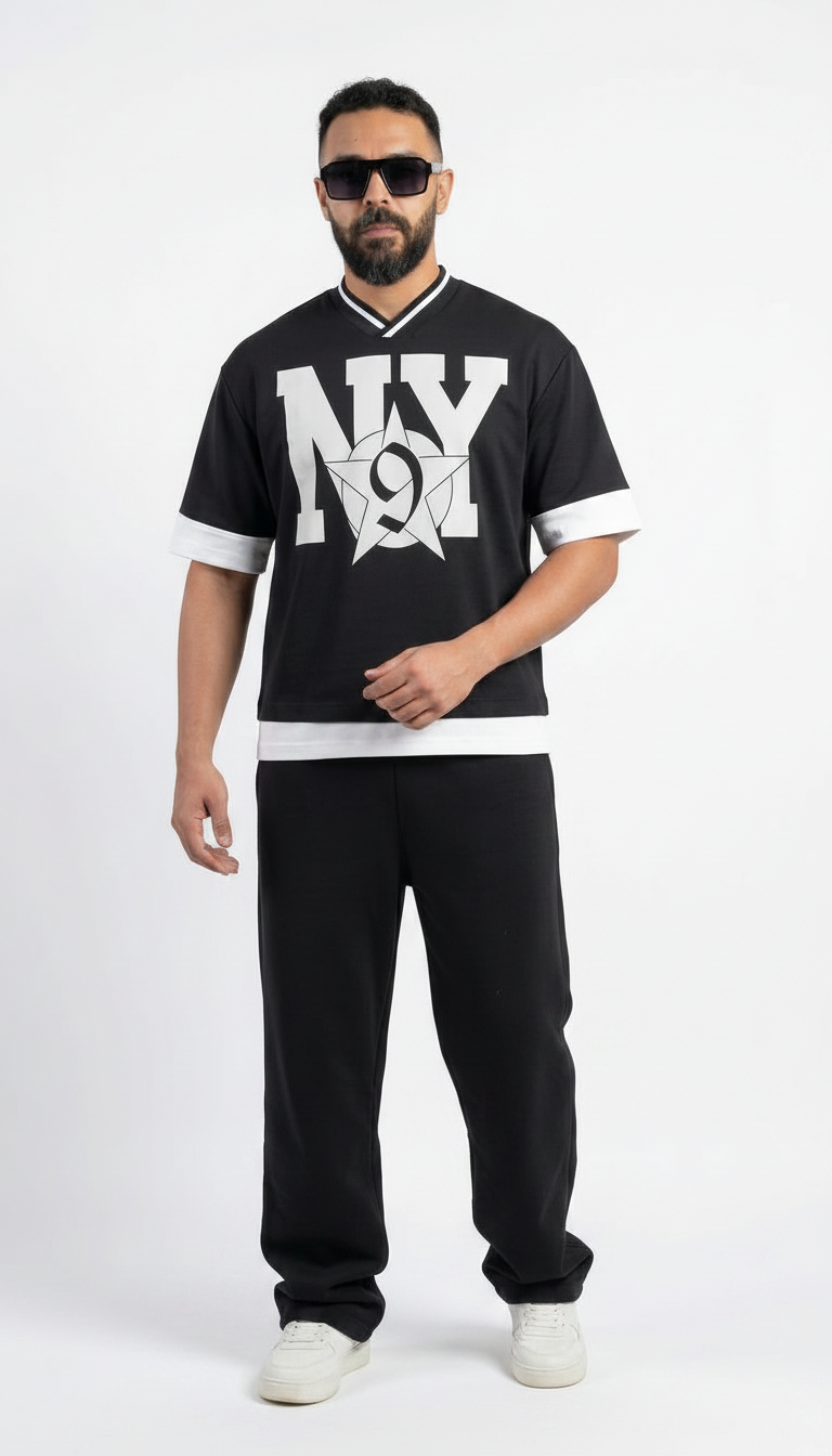 BOXFIT BLACK T-SHIRT