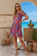 Paisley Mini Dress Front