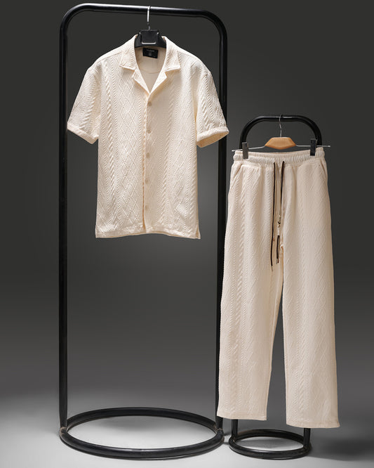 Of white SUIT