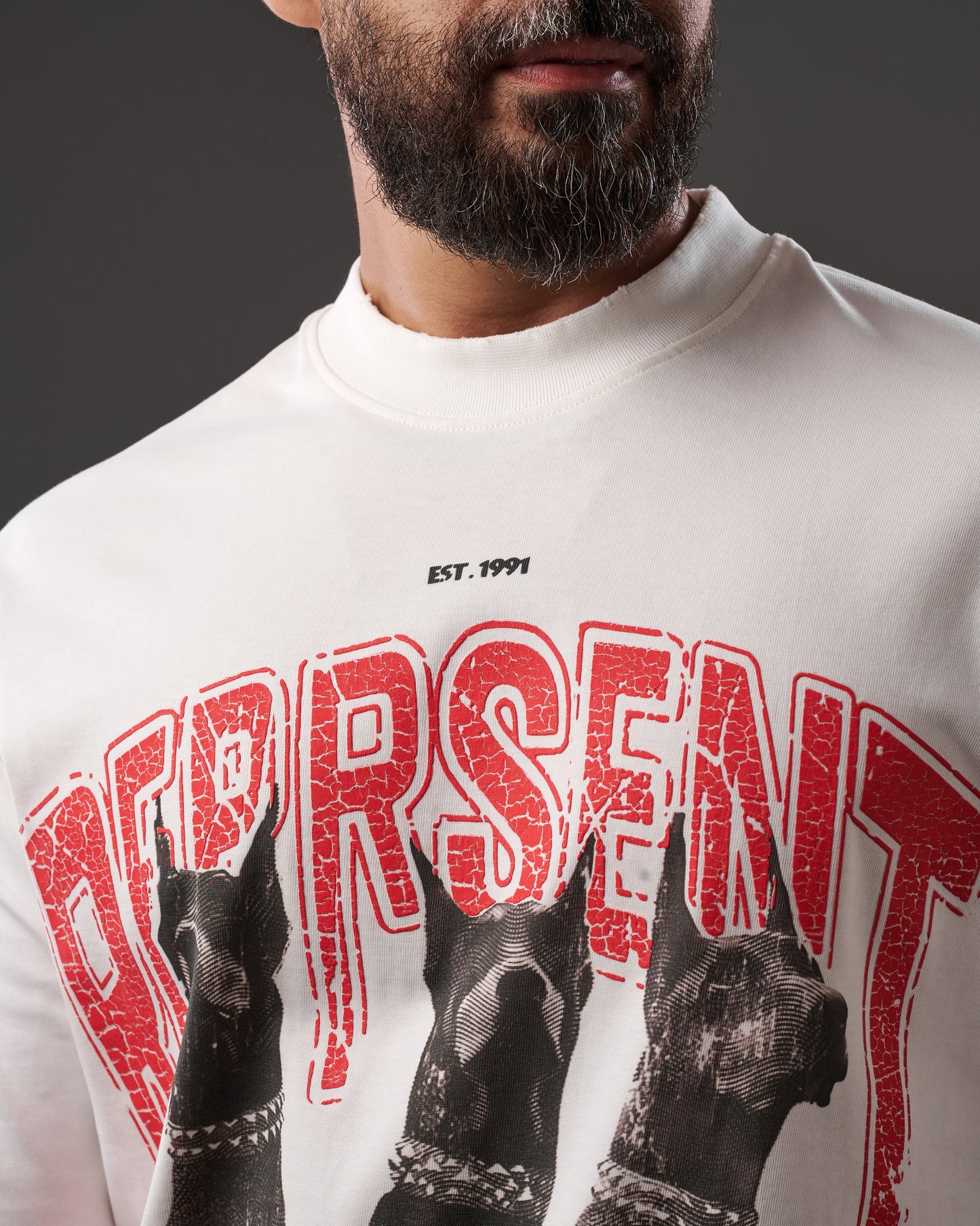 CONTRASt PRINTED T-SHIRT